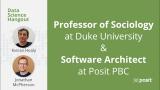 Posit Conf 2025 Keynote Previews | Kieran Healy & Jonathan McPherson | Data Science Hangout